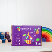Connetix Starter Pack Rainbow – magnetische tegels 60 stuks – productfoto