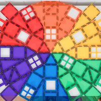 Connetix Creative Pack Rainbow – magnetische tegels 102 stuks – productfoto