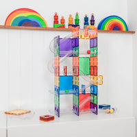Connetix Super Ball Run Pack Rainbow 134 stuks – afbeelding 4