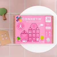 Connetix Charity Pack Pink - magnetische tegels 20 stuks – productfoto