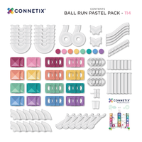 Connetix Ball Run Pack Pastel 114 stuks – afbeelding 9