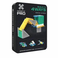 Connetix PRO Build It 4 Ways Vehicles Pack – magnetische tegels 30 stuks – verpakking op witte achtergrond