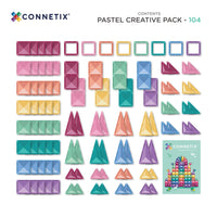 Connetix Creative Pack Pastel 104 stuks – afbeelding 8