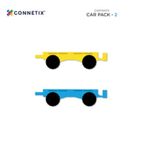 Connetix Auto Pack Uitbreidingsset – 2 wielonderstellen – productfoto