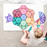 Connetix Mega Pack Pastel – magnetische tegels 202 stuks – productfoto