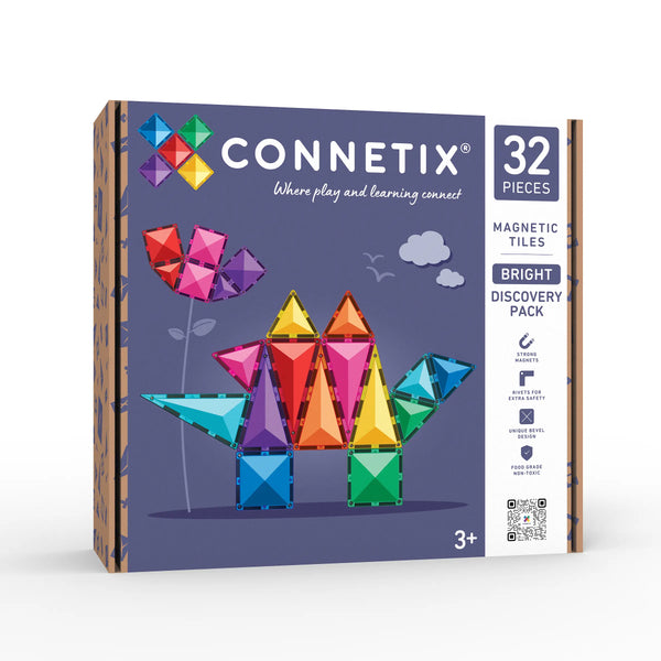 Connetix Discovery Pack Bright 32 stuks – productfoto