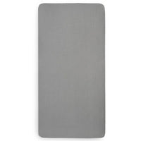 Jollein Hoeslaken Ledikant Jersey 60x120cm Storm Grey 2 Stuks