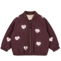 Konges Sløjd Juno Sequin Bomber Jasje - Decadent Chocolate