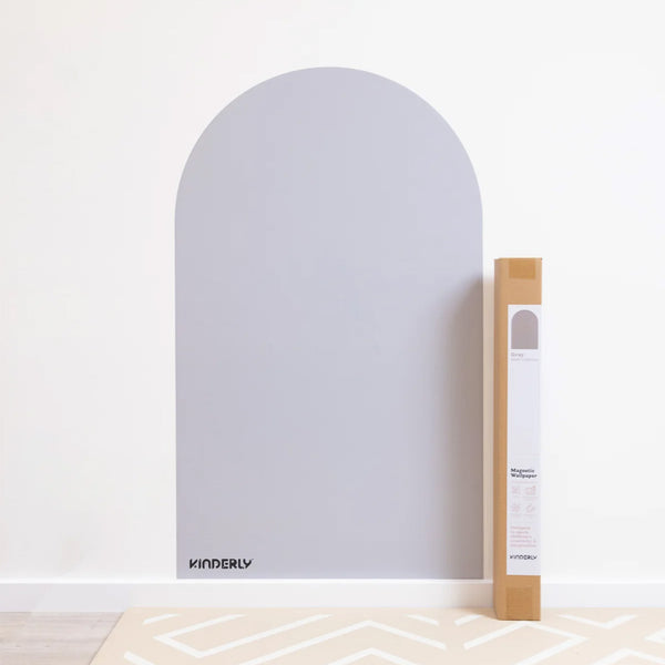 Kinderly Magnetisch behang 100x60cm Gray