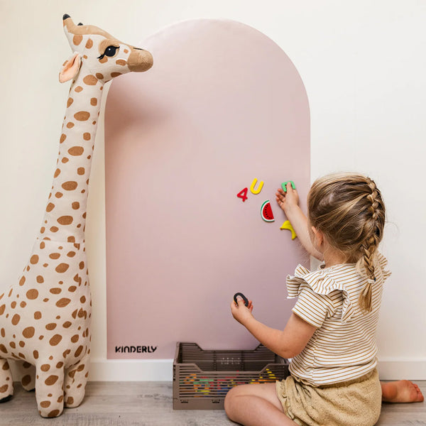 Kinderly Magnetisch behang 100x60cm Rose