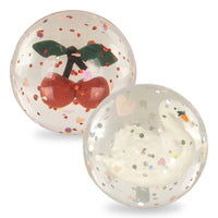Konges Slojd Stuiterballen 2 Stuks - Cherry/Swan Konges Slojd