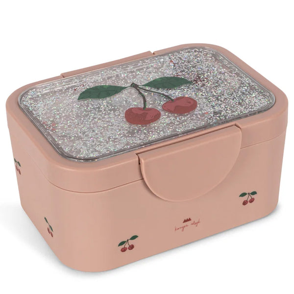 Konges Sløjd Glitter Lunchbox – Cherry & Lemon