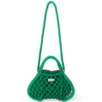 Studio Noos - Groene Macramé Mini Handtas