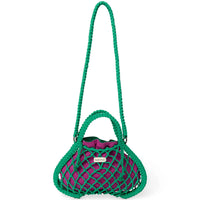 Studio Noos - Groene Macramé Mini Handtas