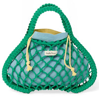Studio Noos - Groene Macramé Mini Handtas