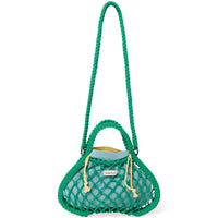 Studio Noos - Groene Macramé Mini Handtas