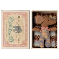 Maileg Baby Muis Slaap/wakker in Doosje - Roze Maileg