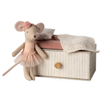 Maileg Dance Mouse in Daybed Little Sister - 11cm
