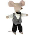 Maileg Waiter Mouse - Waiter mouse - 15 cm