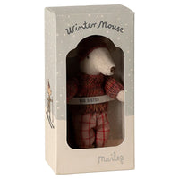 Maileg Winter Muis Met Ski 2.0 - 13cm