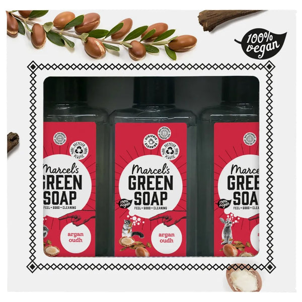 Marcel's Green Soap Giftbox Argan En Oudh