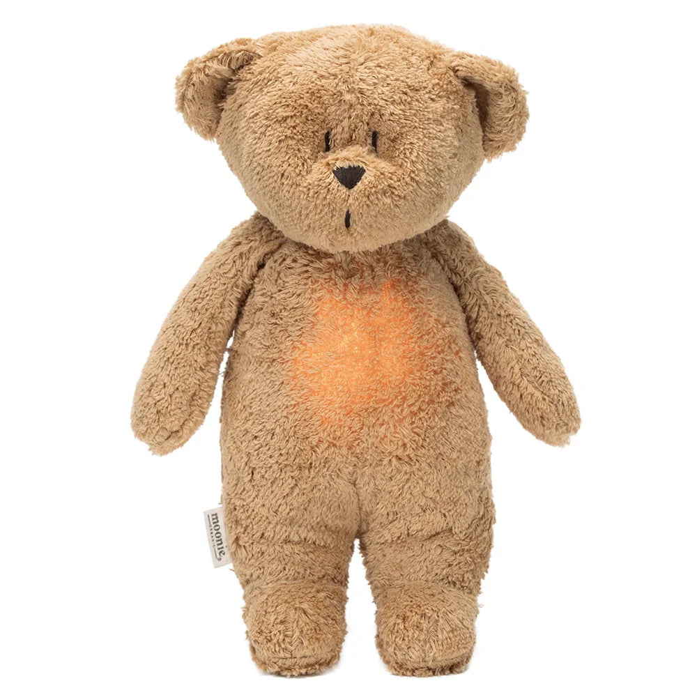 Moonie 2.0 Humming Bear - Hartslag, Licht & Smart Cry Detector