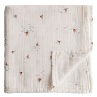 Mushie Inbakerdoek – Organic Cotton – 120x120 cm