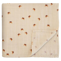 Mushie Inbakerdoek – Organic Cotton – 120x120 cm