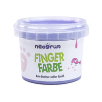 Neogrun Ecologische Vingerverf – Losse Potjes – Violet – productfoto 2 (50138-02)