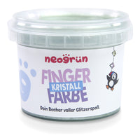 Neogrun Ecologische Vingerverf – Losse Potjes – Jade kristal – 90g – productfoto 2 (50142-02)