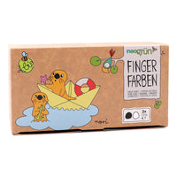 Neogrun Ecologische Vingerverf 2 Stuks – Zwart - Wit – productfoto 4 (50105-04)