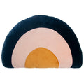 Nobodinoz Kussen Regenboog Velvet Blauw