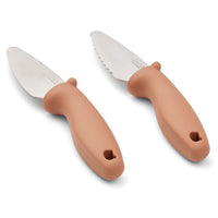 Liewood Perry kindermessenset – Tuscany rose – set van twee messen
