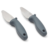 Liewood Perry kindermessenset – Whale blue – set van twee messen