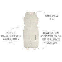 Puckababy Peuterslaapzak Kidz Green Stripes