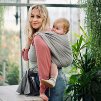 Pure Baby Love Geweven Draagdoek Originals Maat 6 - Dark Grey