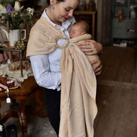 Pure Baby Love Ringsling Organic - Ocher Yellow