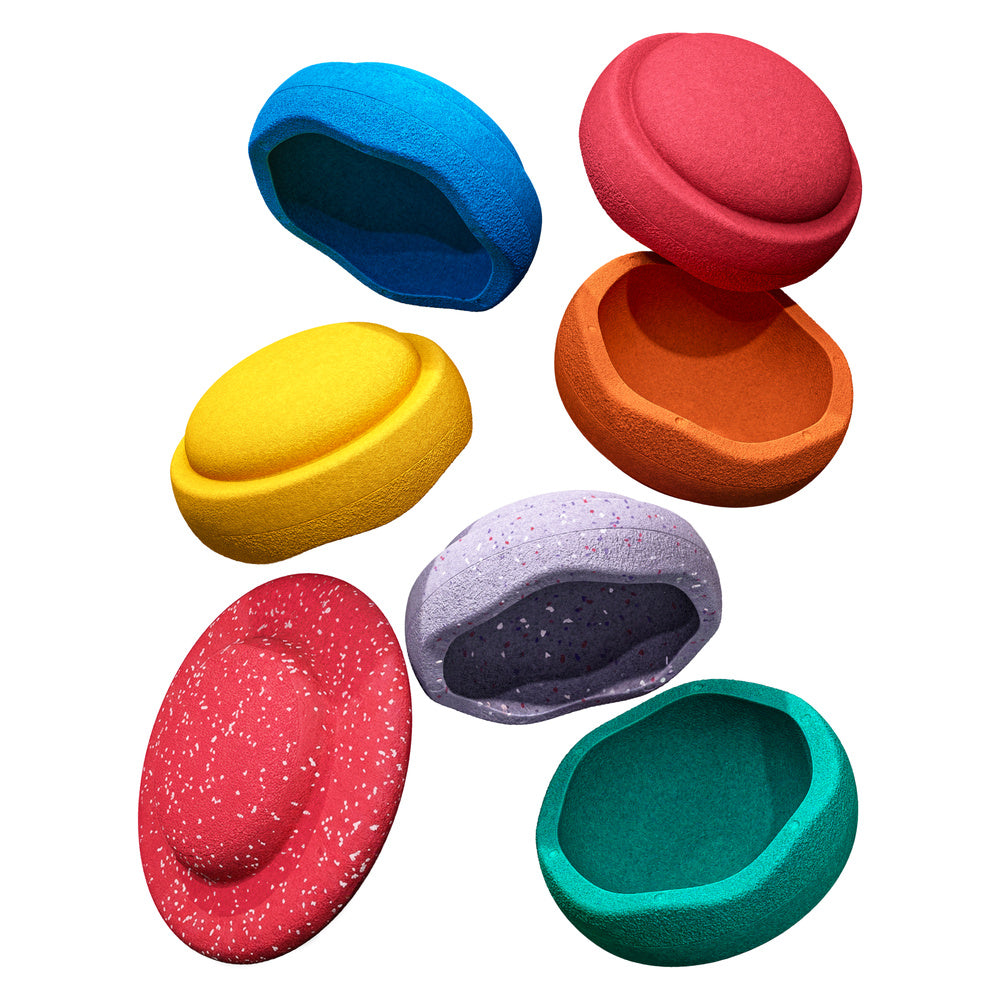 Stapelstein® Hidden Giants Rainbow – 7-delige set – Classic – volledig product