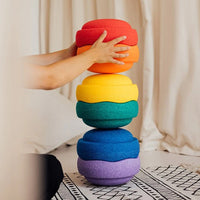 Stapelstein®  Original Rainbow - 6 Stuks