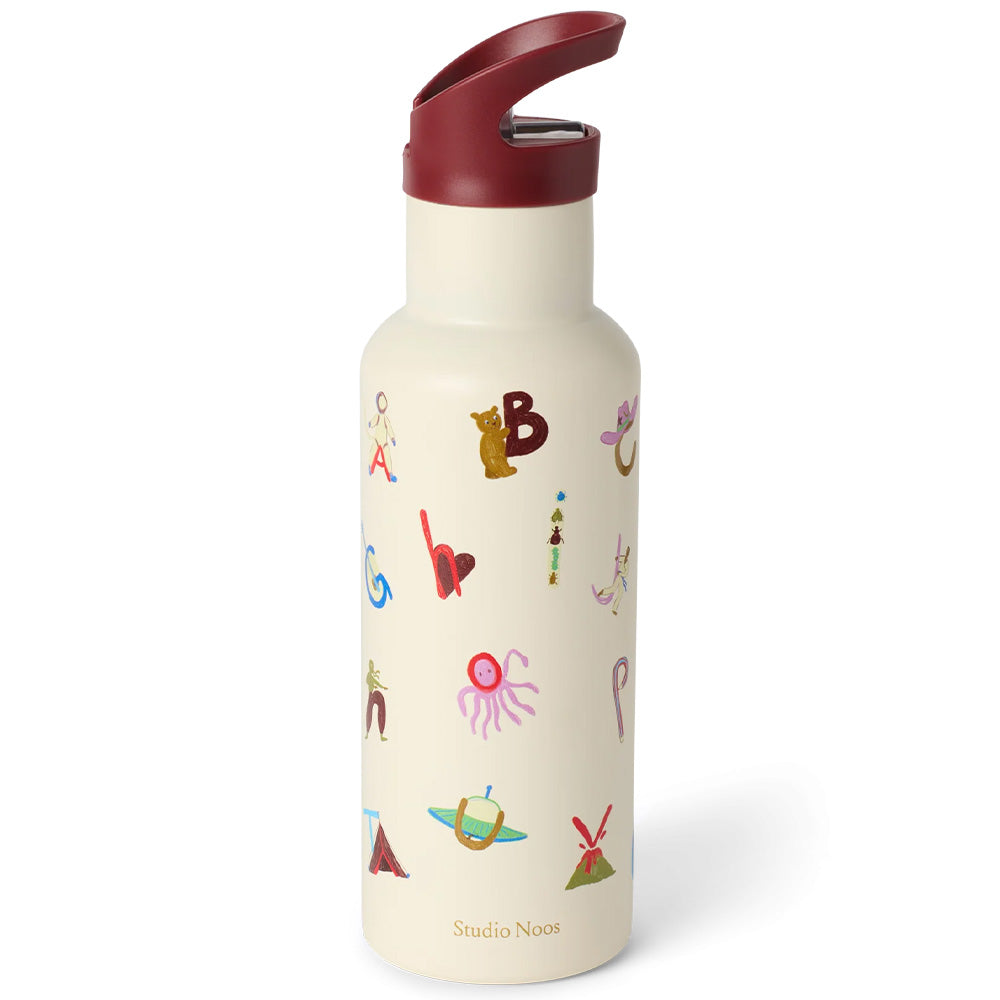 Studio Noos RVS Drinkfles - 500ml
