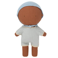 We Are Gommu Korte Onesie - Lichtblauw Gestreept
