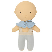 We Are Gommu Long Pants - Light Blue Striped