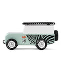 Candylab Drifter Zebra – houten speelgoedauto
