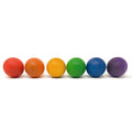 Grapat Houten Ballen Regenboog - 6 Stuks