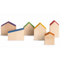 Grapat Wooden Houses - 6 Pieces