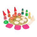 Grapat Houten Nins® Bosset - 24 Stuks