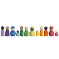 Grapat Houten Poppetjes Together