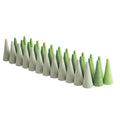 Grapat Mandala Green Wooden Cones - 36 Pieces