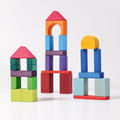 Grimm's Colored Geo Blocks - 30 pieces