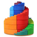 Grimm's Colored Spiral Staircase Blocks